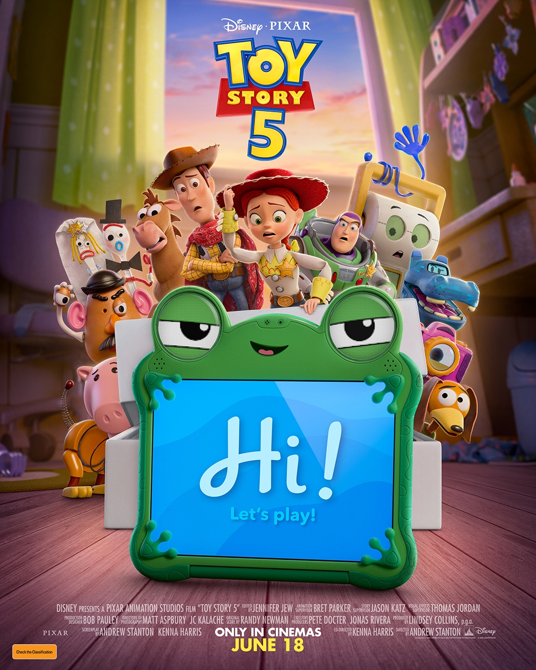 Toy Story 5 movie poster