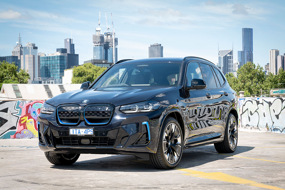 BMW ix3 Electric front view.