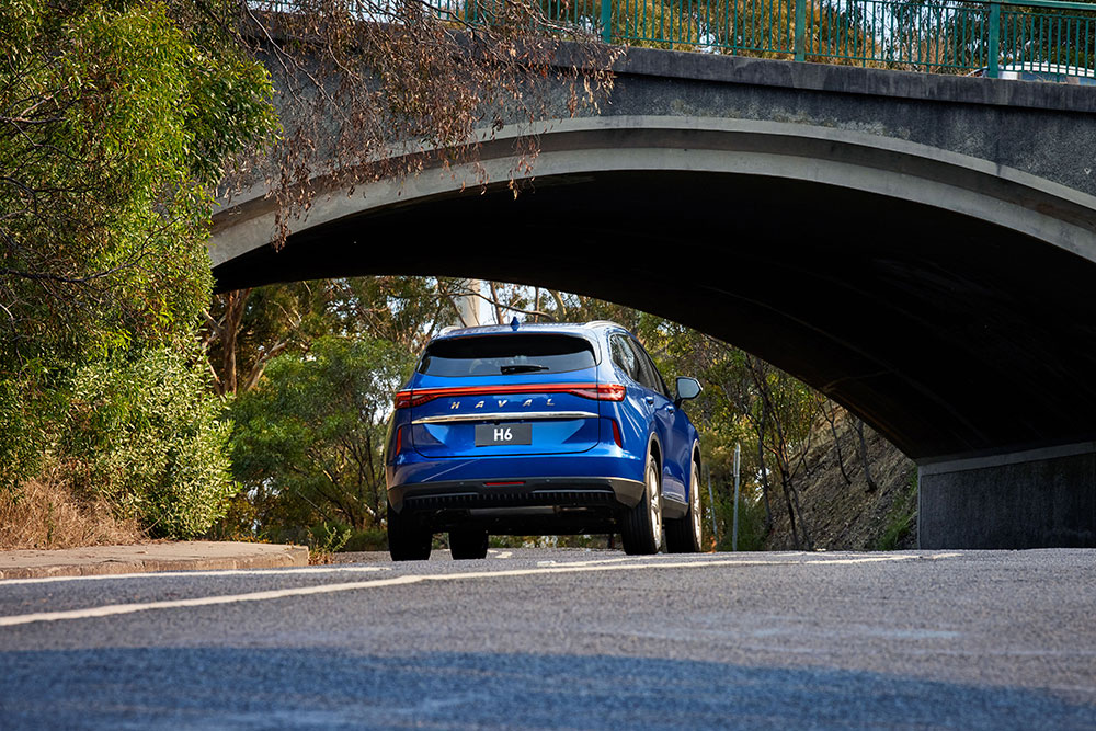 Haval H6 rear.