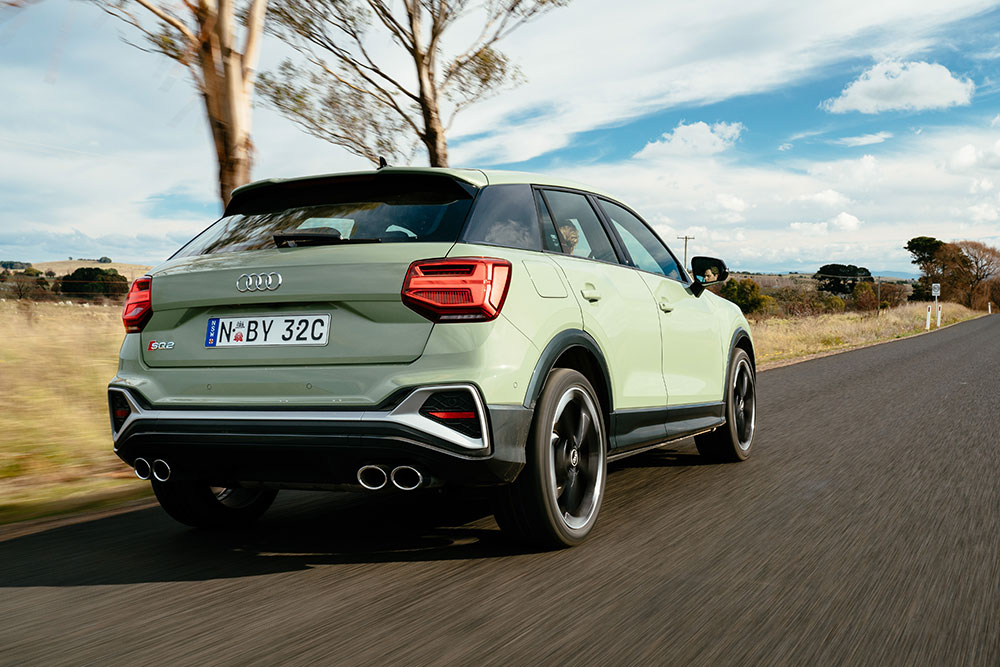 Audi SQ2 rear.