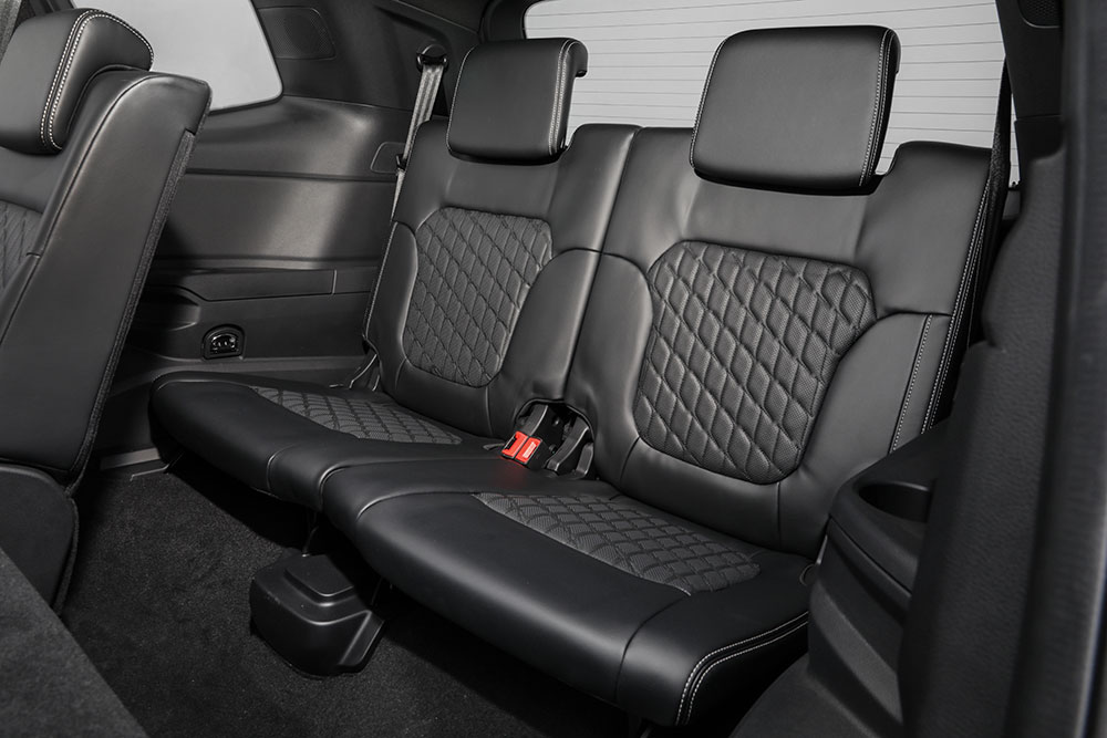 Ford Everest Platinum V6 back seats.