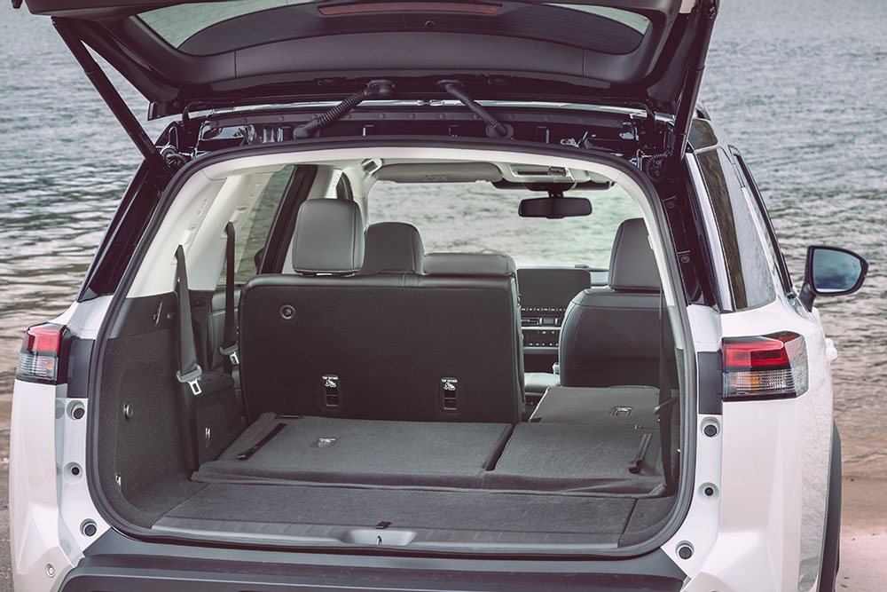 Nissan Pathfinder MY23 boot.