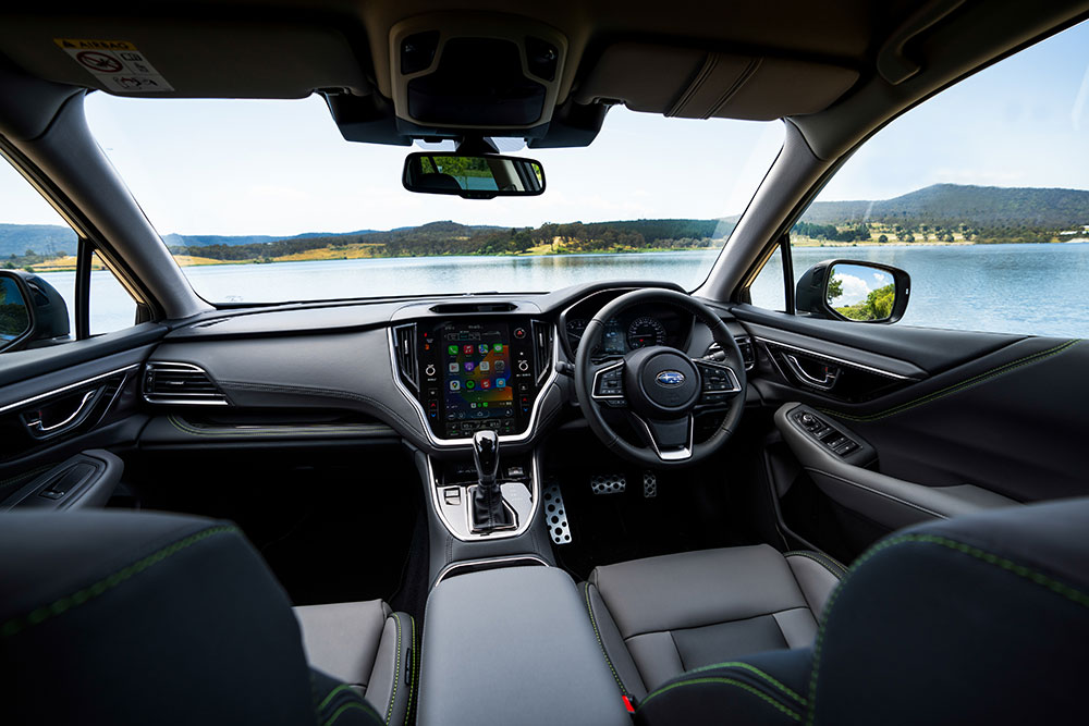 Subaru Outback Sport XT interior