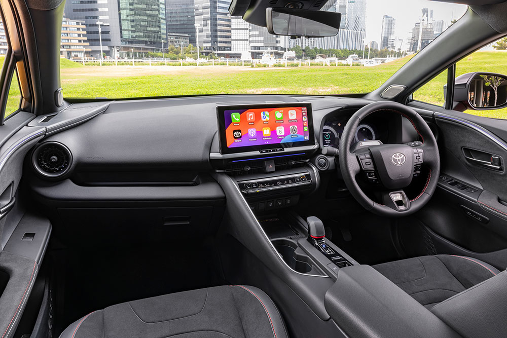 Toyota C-HR GR Sport MY24 interior view.