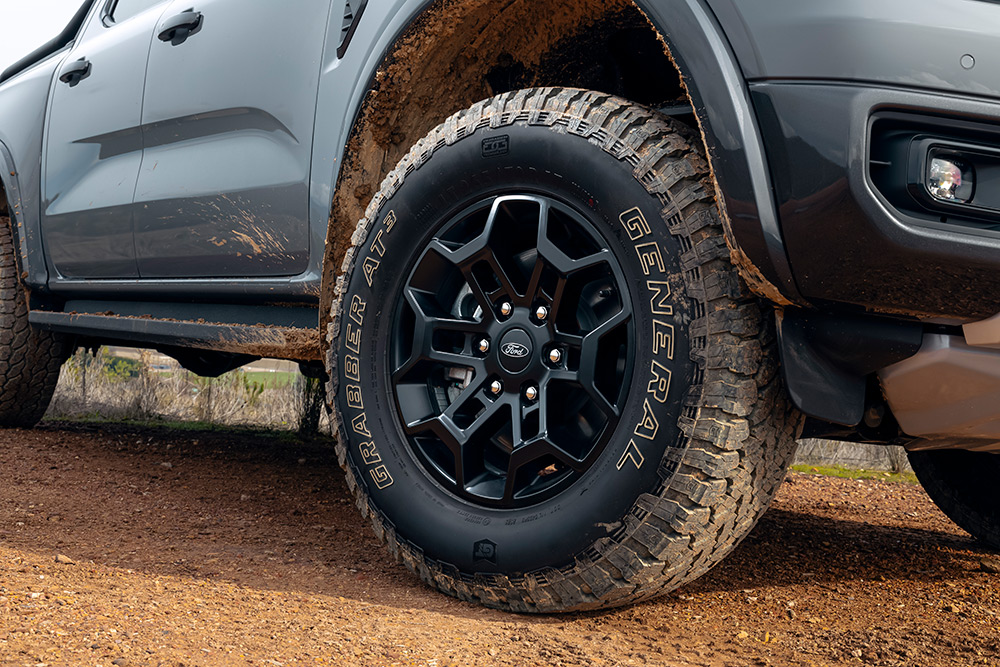 Ford Ranger Tremor wheels.