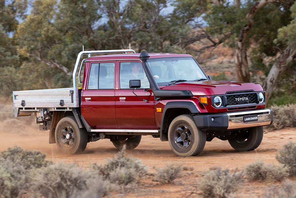 Toyota LandCruiser.