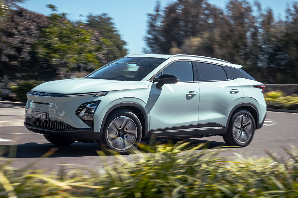 The Chery Omada E5 EV.