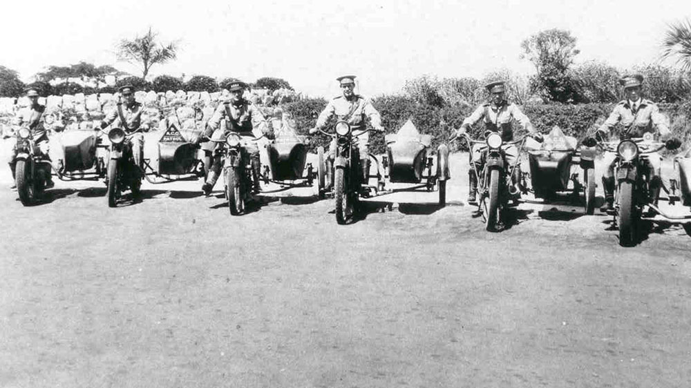 A line-up of patrols in 1926.