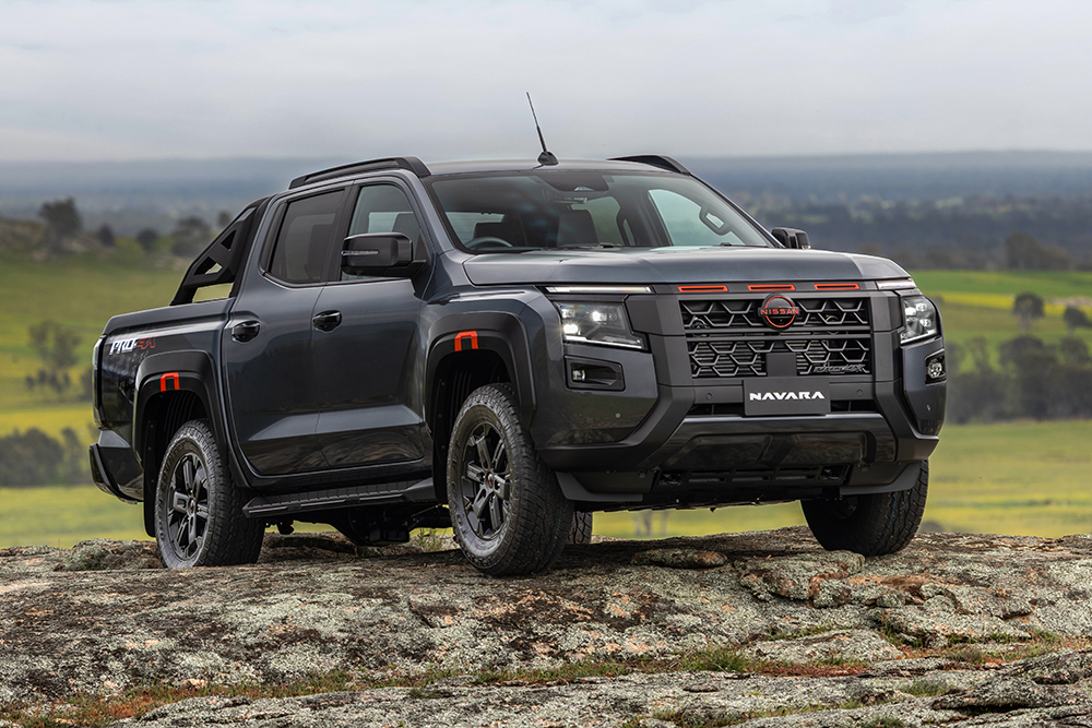 Nissan Navara Pro-4X front view
