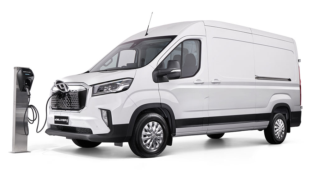 LDV eDeliver9 electric ute.