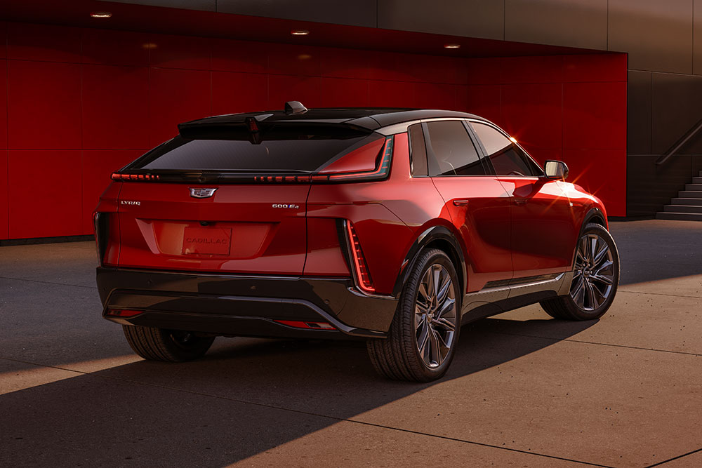 Cadillac Lyriq rear.