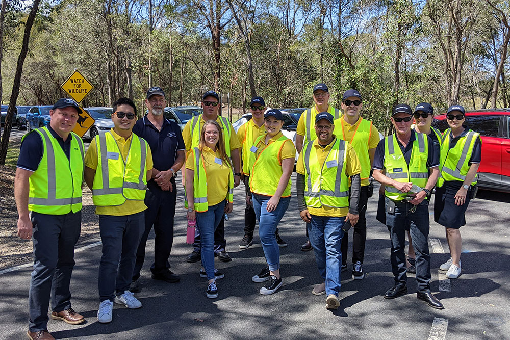 EV Drive Days volunteers.