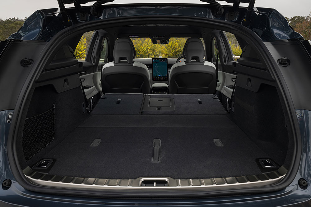 2024 Polestar 3 Long Range Dual Motor boot space.