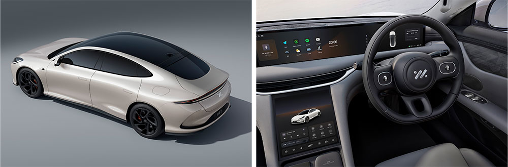 MG IM5 side and interior views.