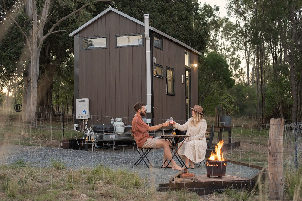 Golden Hill Famrstay tiny house.