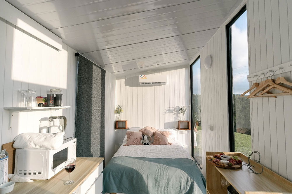 Rainforest Sunsets tiny house.