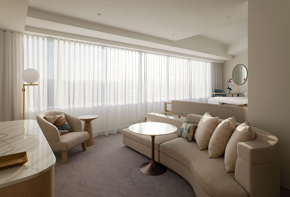 A Spa Suite at RACV Royal Pines Resort.