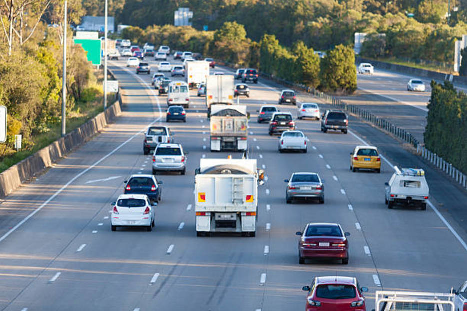 Traffic on the M1 