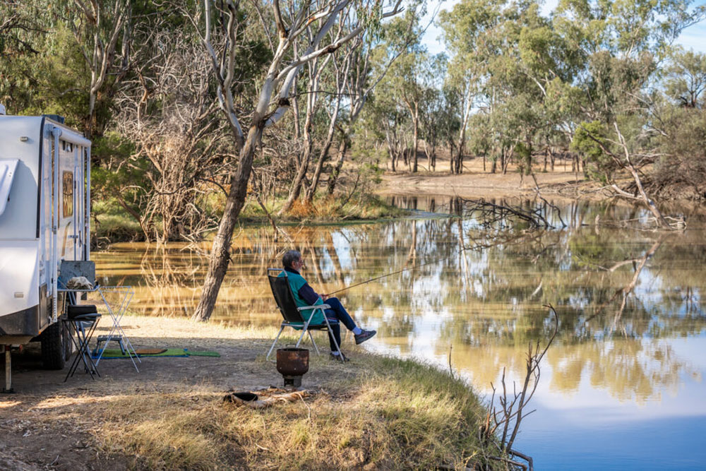 Fishing in the St George region.