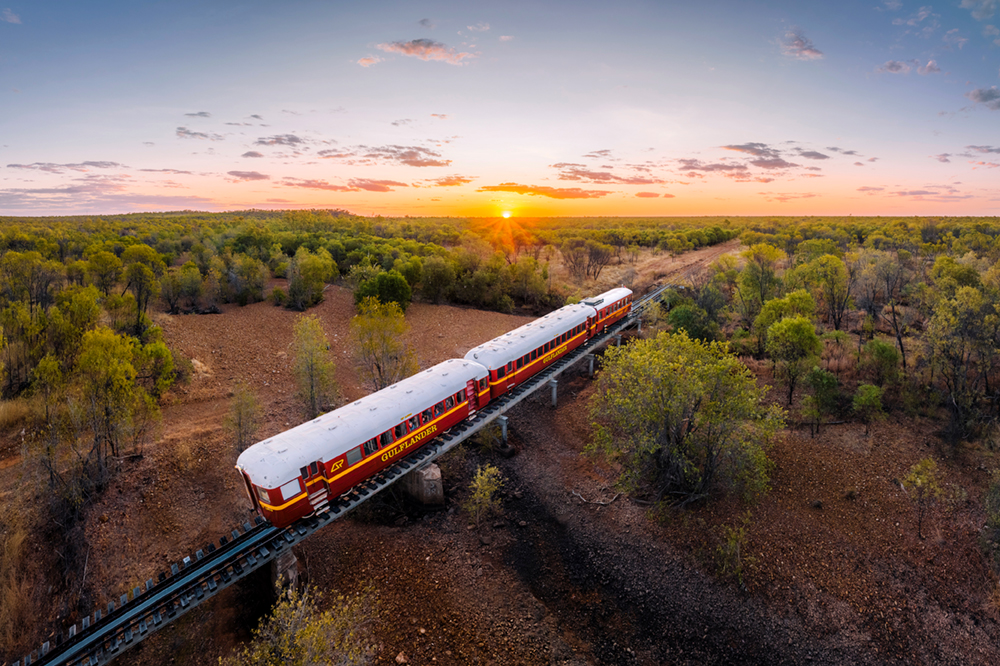 The Gulflander train in North West Queensland.