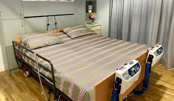 The cuddle bed donated to Warwick Hospital