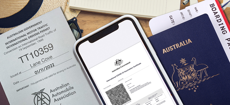 International Driving Permit RACQ   Idp Passport And Paperwork 