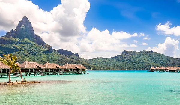 Bora Bora in French Polynesia