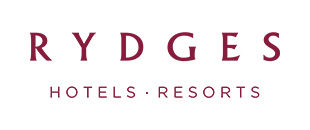 Rydges hotels and resorts burgendy logo